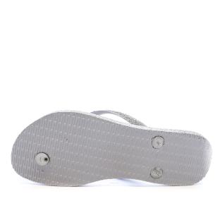 Tongs Grises Femme Havaianas Hav Slim Sparklie vue 2