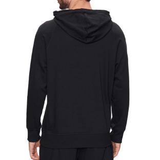 Sweat à Capuche Noir Homme New Balance Seasonal vue 2