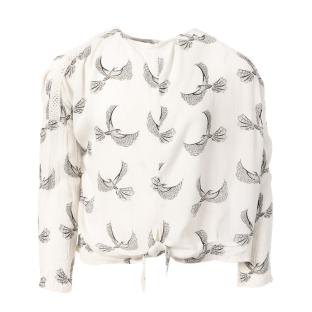 Blouse Blanche Fille Roxy In My Head pas cher