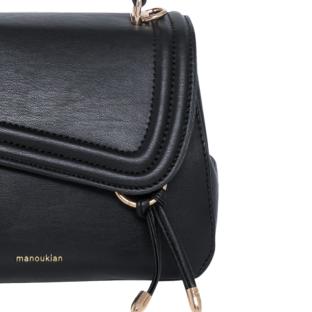 Sac à Bandoulière Bleu Femme Manoukian MELISSA vue 0