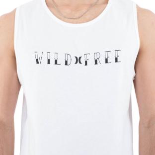 Débardeur Blanc Homme Hurley Toledo vue 3