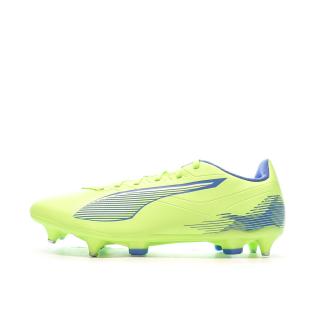 Chaussures de Foot Jaune Fluo Homme Puma Ultra 5 Play MxSG pas cher