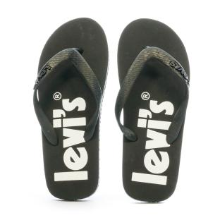 Tongs Noires Homme Levi's Dixon Poster vue 3