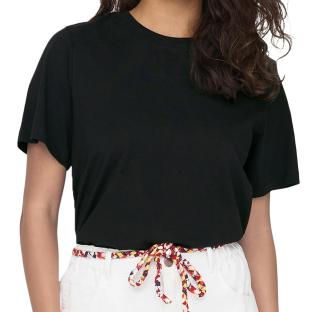 T-shirt Noir Femme JDY Pisa vue 0