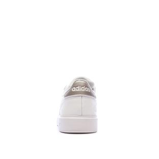 Baskets Blanches/Grises Femme Adidas Grand vue 3