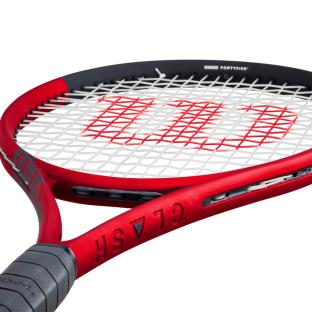 Raquette de tennis Noires/Rouges Mixte Wilson Clash 100 vue 0