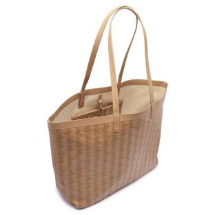 Sac Cabas Beige Femme Lacoste Zely vue 0