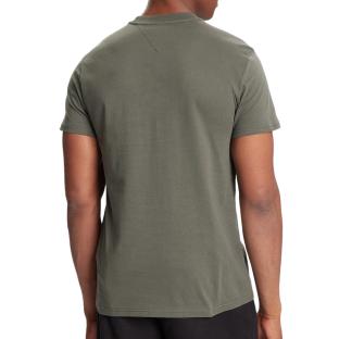 T-shirt Kaki Homme Tommy Hilfiger Flag vue 0