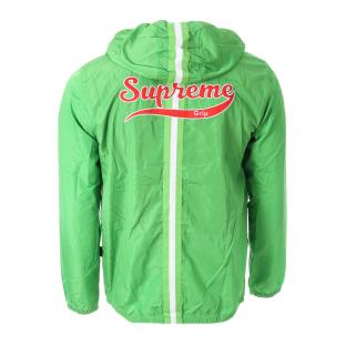 Veste Coupe-Vent Vert Homme Supreme Grip Treeko vue 2