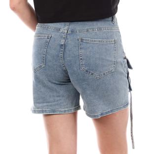 Short Cargo Bleu Femme Monday Premium BUE vue 2