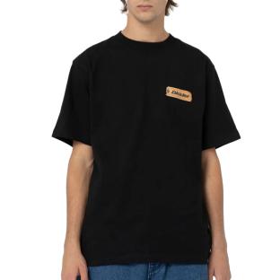 T-shirt Noir/Orange Homme Dickies Paxico pas cher