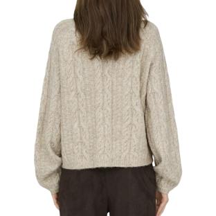 Pull Beige Femme JDY Silja 15321106 vue 2