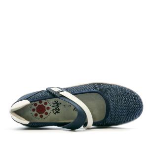 Chaussures de ville Marine Femme Relife Haol vue 4