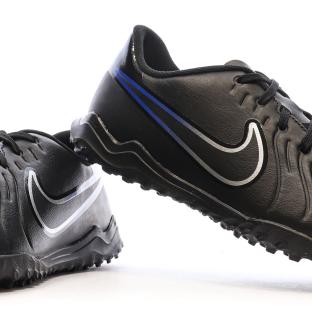 Chaussures de Football Noires Homme Nike Legend 10 Club TF vue 0