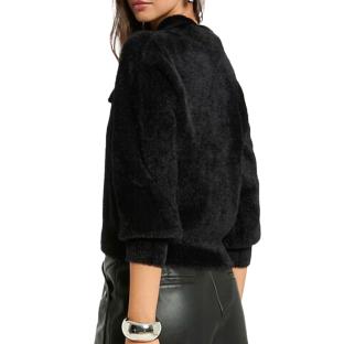 Gilet Zippé Noir Femme Morgan DOMI vue 2