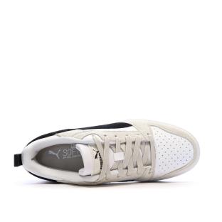 Baskets Blanches/Noires/Beige Mixte Puma Caven 2.0 vue 0