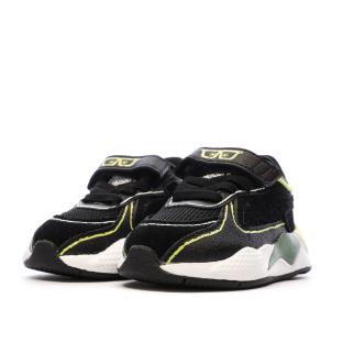 Baskets Noires/Jaunes Garçon Puma Spongebob vue 6