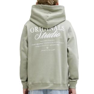 Grünes Sweatshirt für Jungen von Jack & Jones, Modell „Norrebro Typo“ Ansicht 0