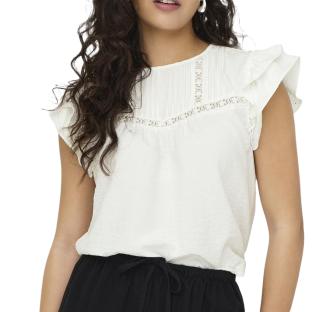 Blouse Blanche Femme JDY Trains vue 0