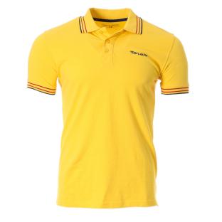 Polo Jaune/Rouge Homme Teddy Smith Pasian pas cher