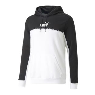 Sweat Blanc/Noir Homme Puma Block pas cher