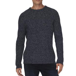 Pull Marine Homme Only & Sons Malaki Reg 7 vue 0
