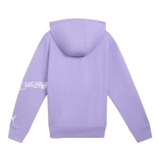 Sweat Violet Femme Puma Stewie X City Of Lov vue 2