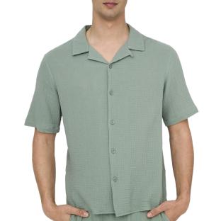 Chemise Verte Homme Only & Sons Kyle vue 0