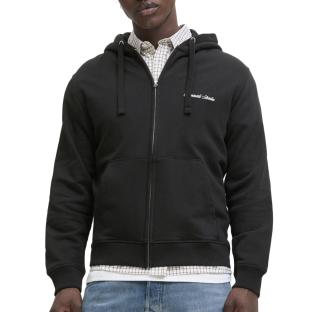 Sweat Zippé Noir Homme Jack & Jones Jornorrebro vue 0
