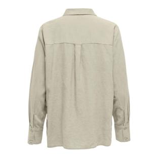 Chemise Beige Femme JDY Linen vue 0