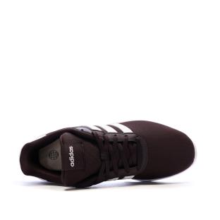Baskets Bordeaux Homme Adidas Lite Racer 3.0 vue 4