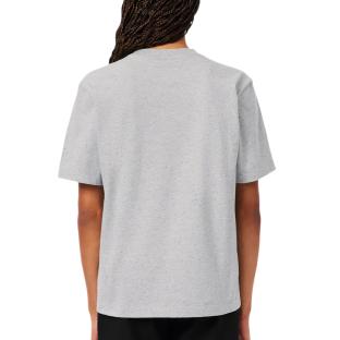T-Shirt Gris Femme Lacoste T-shirt Relaxed Fit vue 0