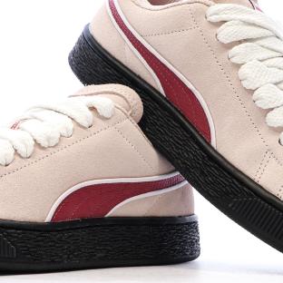 Baskets Rose Femme Puma Suede Xl Sk8 vue 0