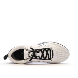 Chaussure de Tennis Gris/Noir Femme Nike Zoom Court Pro HC vue 4