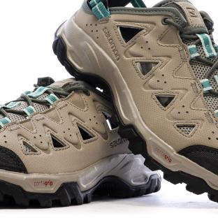 Baskets Beige Femme Salomon Alhama vue 0