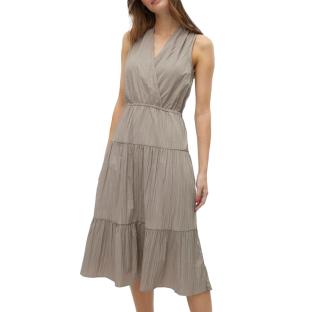 Robe Marron Femme Vero Moda Calf pas cher