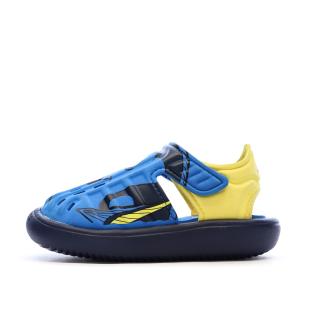 Sandales Bleu/Jaune Garçon Adidas Dori vue 0