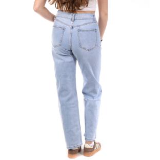Jean Droit Bleu Clair Femme Oraije Solange vue 0