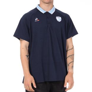 Aviron BayonnaisPolo Marine Homme Le Coq Sportif Présentation vue 0