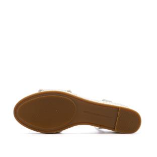 Sandales à Talons Beige Femme Tommy Hilfiger Wedgeee vue 0
