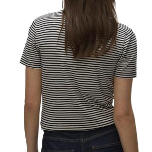 T-shirt Rayures Noir/Blanc Femme Vero Moda Pepper vue 2