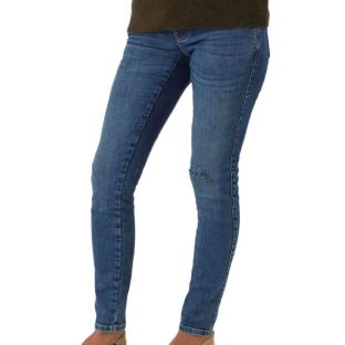 Jeans Regular Fit Bleu Femme Mamalicous Destroyed vue 0
