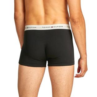 X3 Boxers Noir/Gris/Marine/Bleu Homme Tommy Hilfiger Trunk vue 3
