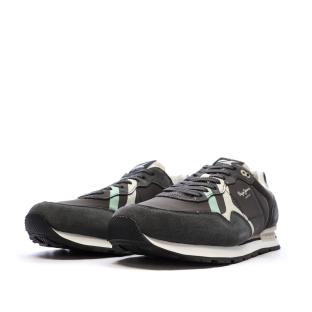 Baskets Grise Homme Pepe Jeans Brit Road vue 0