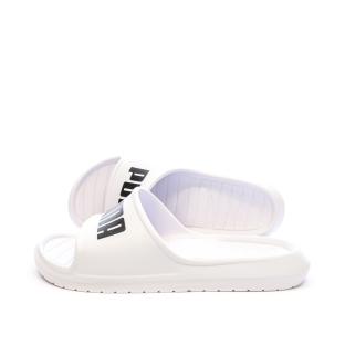 Claquettes Blanches Femme Puma Divecat V2 Lite pas cher