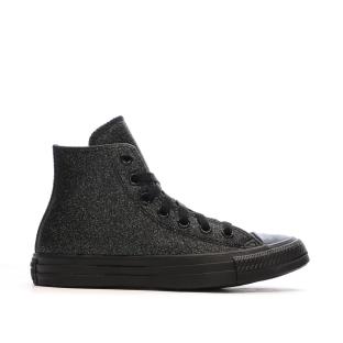 Baskets Noires Femme Converse Chuck Taylor All Star A05432C vue 2