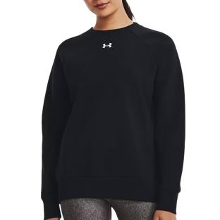 Sweat Noir Femme Under Armour Rival Fleece vue 0