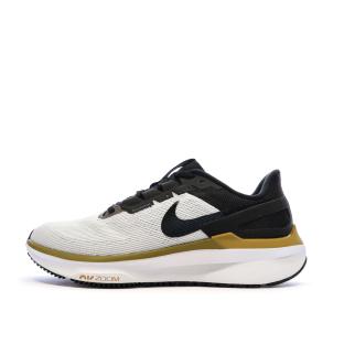 Chaussures de Running Blanc/Noir Homme Nike Air Zoom Structure 25 pas cher
