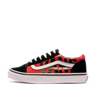 Baskets Rouges Enfant Vans Old Skool pas cher