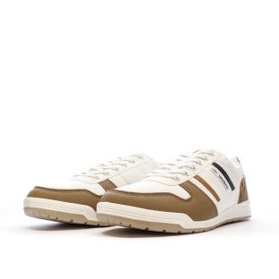 Baskets Blanc/Marron Homme Umbro Slade vue 6